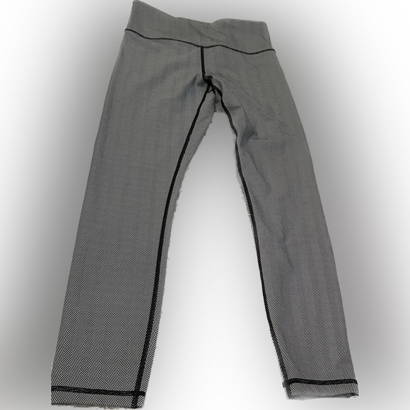 50%off w♥️ ZYIA Active Black Herringbone Hi-Rise 7/8 Leggings 23” IAN01 - Picture 2 of 7